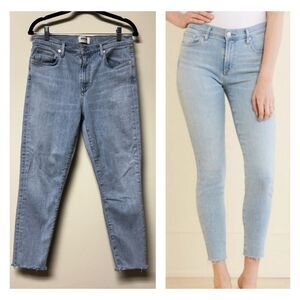 AGOLDE Sophie Crop Soft Skinny Jeans in Ligh Wash, Sz 31